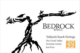 2022 Bedrock Wine Co. Teldeschi Ranch Heritage Dry Creek Valley - click image for full description
