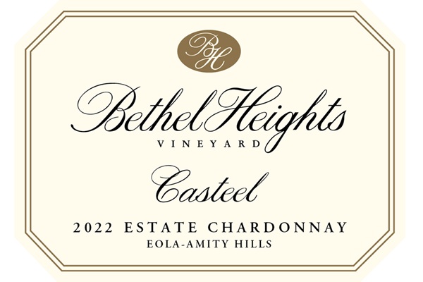 2022 BETHEL HEIGHTS CHARDONNAY CASTEEL WILLAMETTE VALLEY image