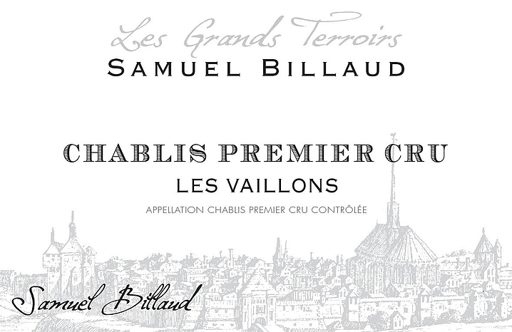2017 Samuel Billaud Chablis Les Vaillons Vieilles Vignes - click image for full description
