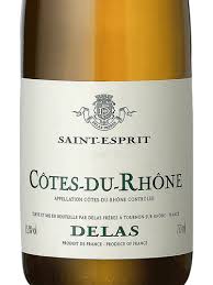 2022 Delas Freres Cotes du Rhone Saint-Esprit Blanc France image