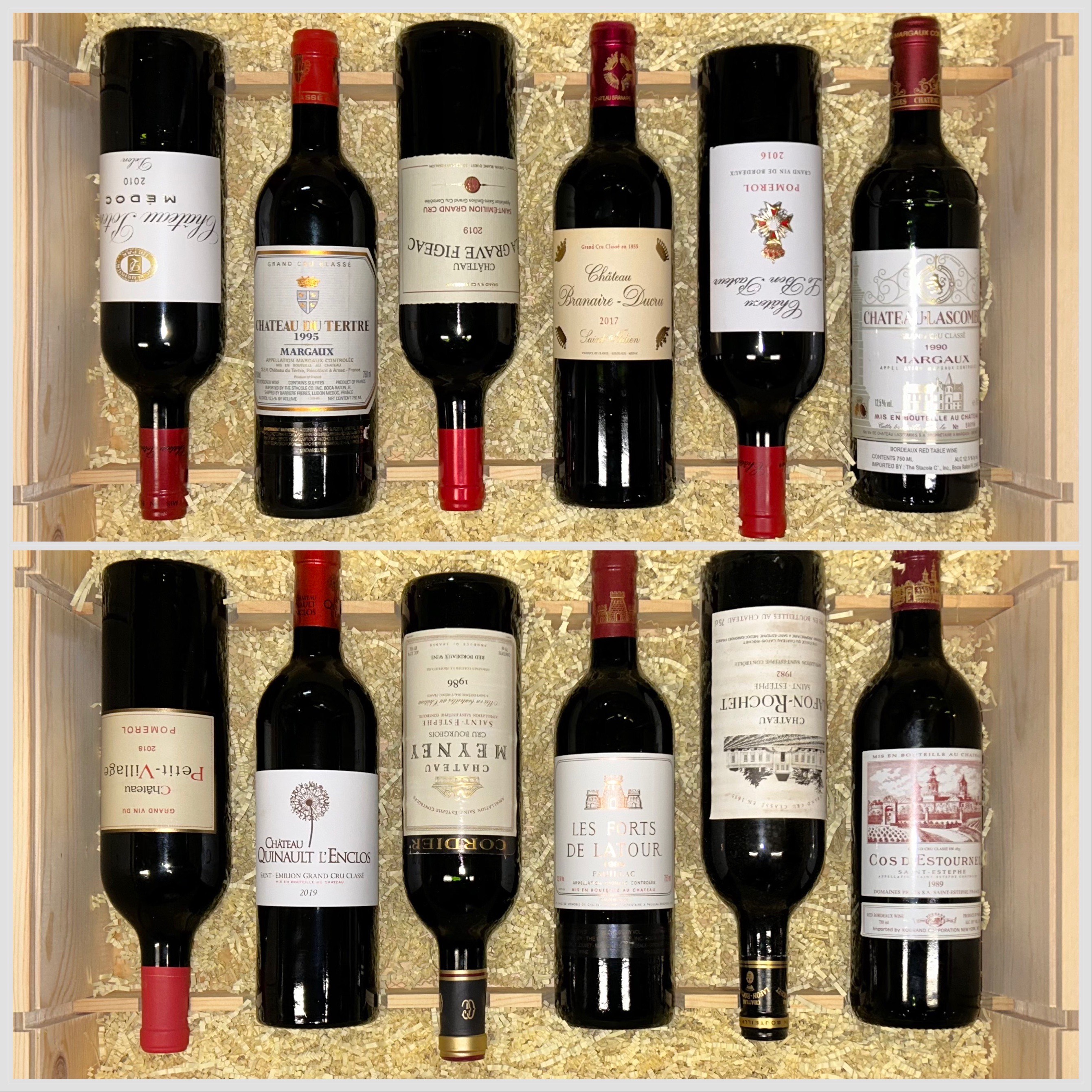 Bordeaux Lovers 12 Bottle Case #23A3 - click image for full description