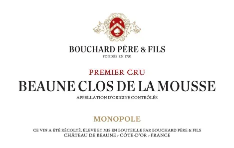 2018 Bouchard Pere & Fils Beaune Clos De La Mousse 1er Cru - click image for full description
