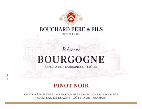 2020 BOUCHARD PERE ET FILS RESERVE BOURGOGNE PINOT NOIR image
