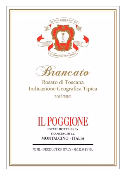 2022 IL POGGIONE BRANCATO ROSE TUSCANY image