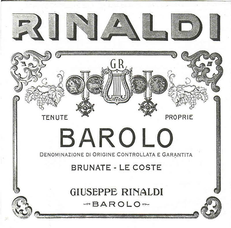 2005 Giuseppe Rinaldi Brunate- le coste Barolo MAGNUM - click image for full description