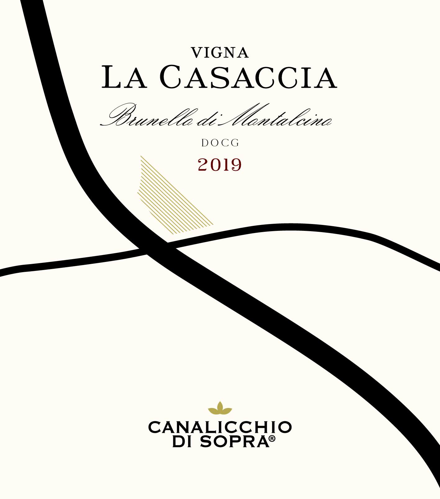 2019 Canalicchio di Sopra Brunello di Montalcino La Casaccia - click image for full description