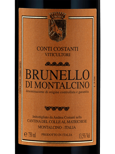 2015 Costanti Brunello di Montalcino Magnum - click image for full description