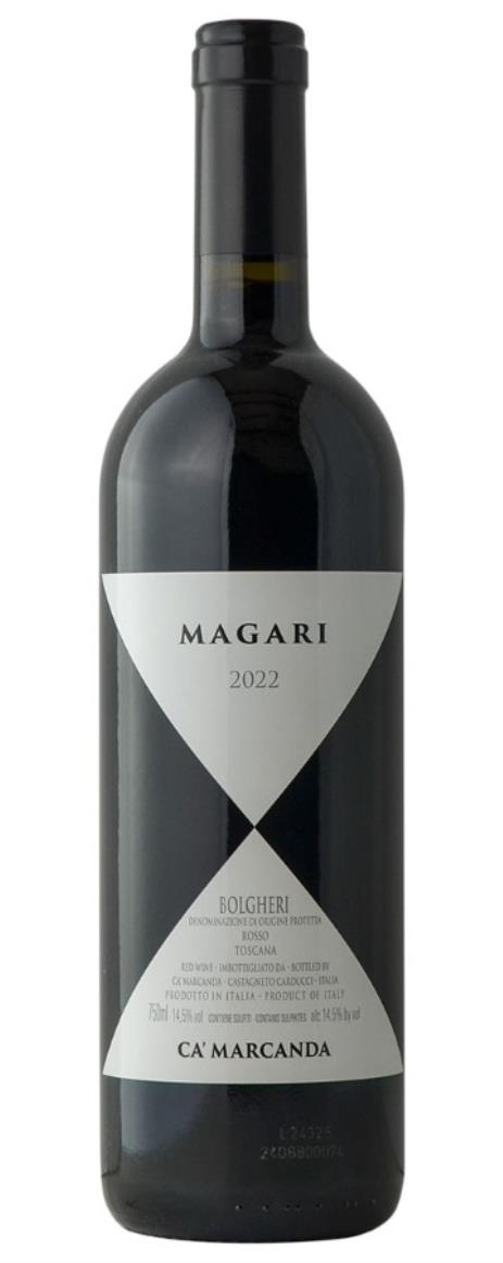 2022 GAJA CA MARCANDA MAGARI TOSCANA IGT - click image for full description