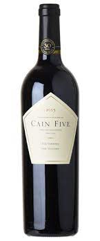 2015 Cain Five Spring Mountain Estate Grown Napa Red Blend - click image for full description