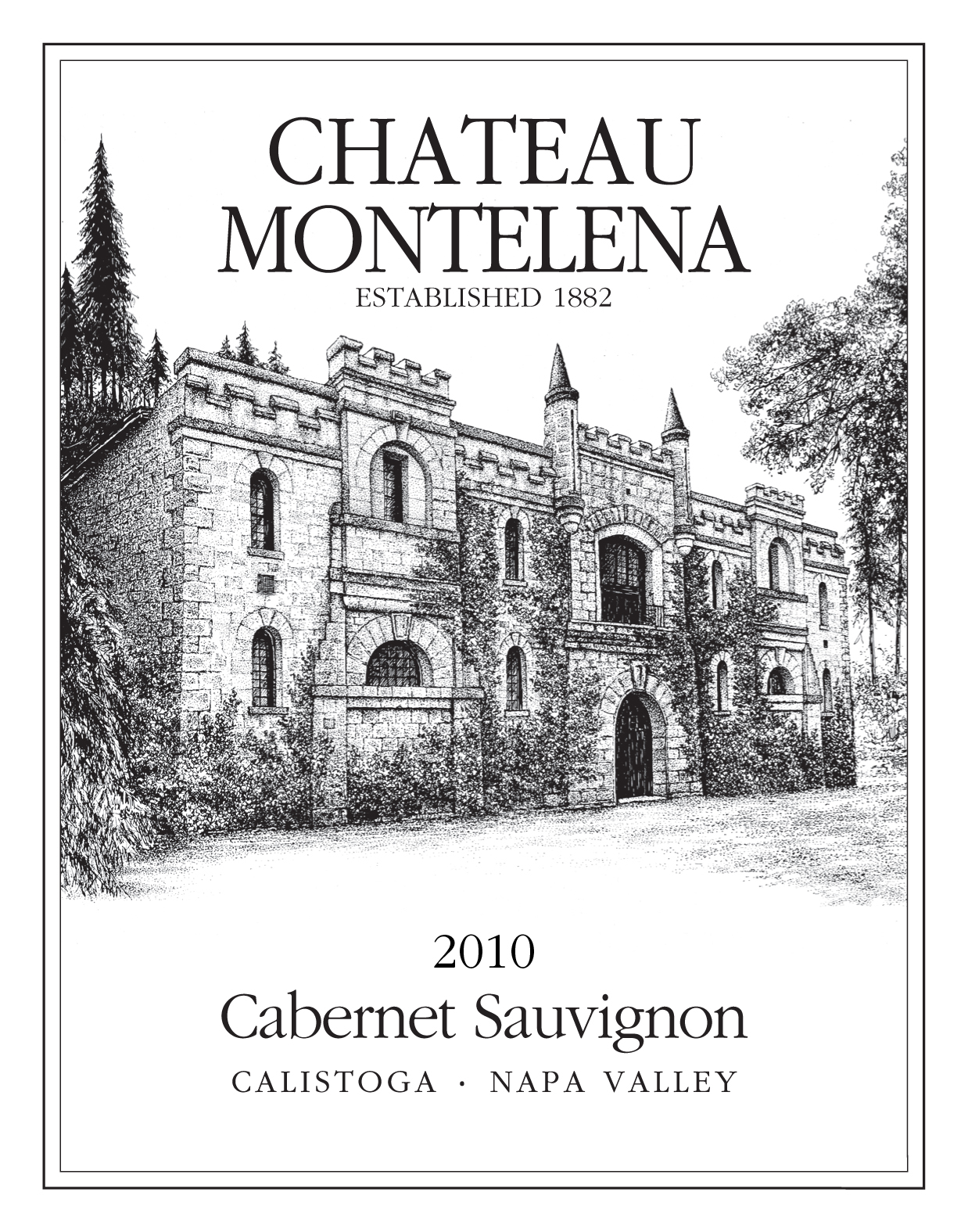 2010 Chateau Montelena Cabernet Sauvignon Estate Napa image