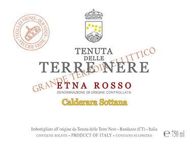 2017 Tenuta Delle Terre Nere Calderara Sottana Etna Rosso - click image for full description