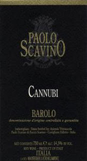 2010 Paolo Scavino Cannubi Barolo - click image for full description