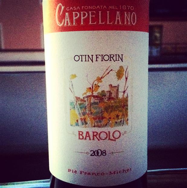 2008 Cappellano Otin Fiorin Pie Franco - Michet Barolo (MAGNUM) image