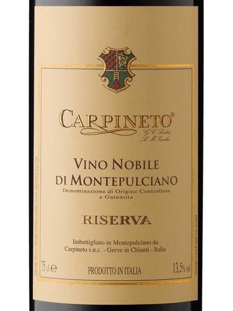2013 Carpineto Vino Nobile di Montepulciano Riserva - click image for full description