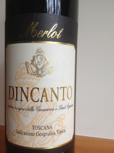 2010 Tenuta Casanova 'Dincanto' Merlot Toscana IGT (MAGNUM) image