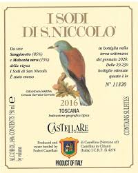 2016 Castellare di Castellina 'I Sodi di San Niccolo' Toscana MAGNUM image