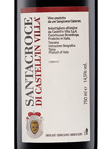 2009 Castell'in Villa Santacroce Toscana IGT image