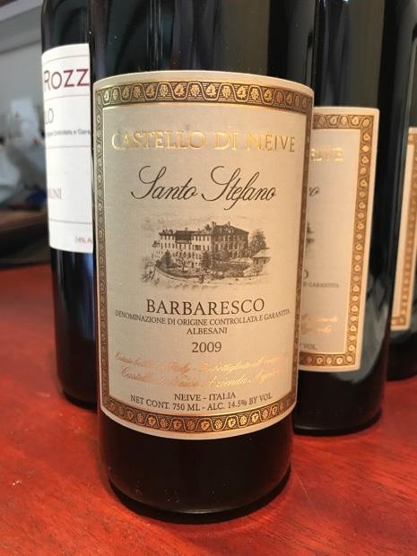 2009 Castello di Neive Santo Stefano Barbaresco image