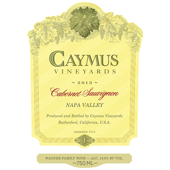 2020 Caymus Vineyards Cabernet Sauvignon, Napa Valley, USA - click image for full description
