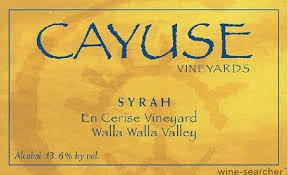 2021 Cayuse Syrah En Cerise Columbia Valley - click image for full description