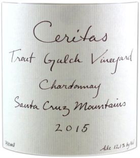 2015 Ceritas Chardonnay Trout Gulch image