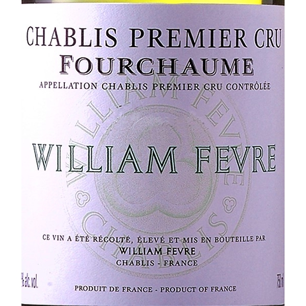 2019 William Fevre Chablis Fourchaume 1er - click image for full description