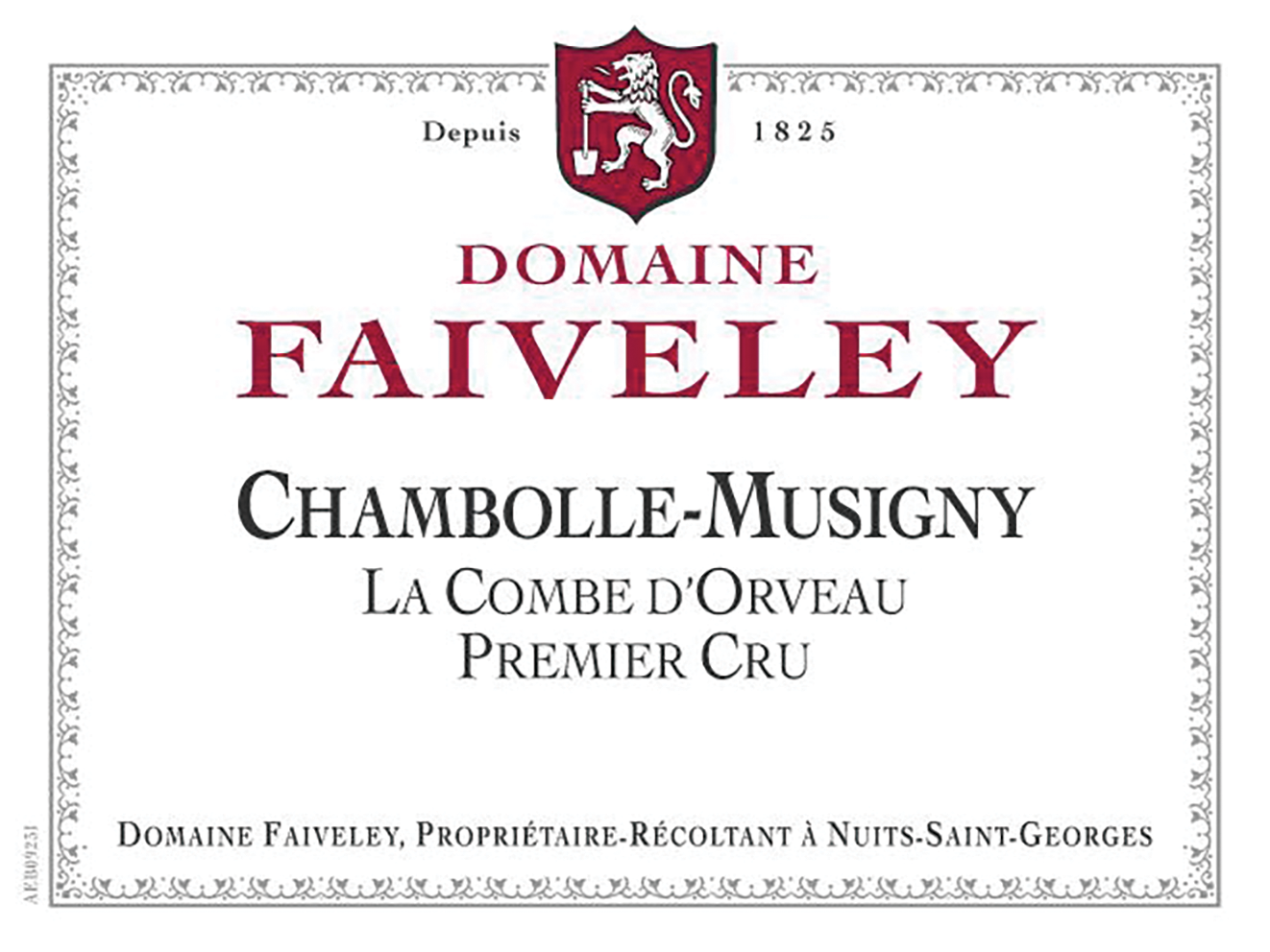 2023 Domaine Faiveley Chambolle-Musigny Charmes 1er Cru image