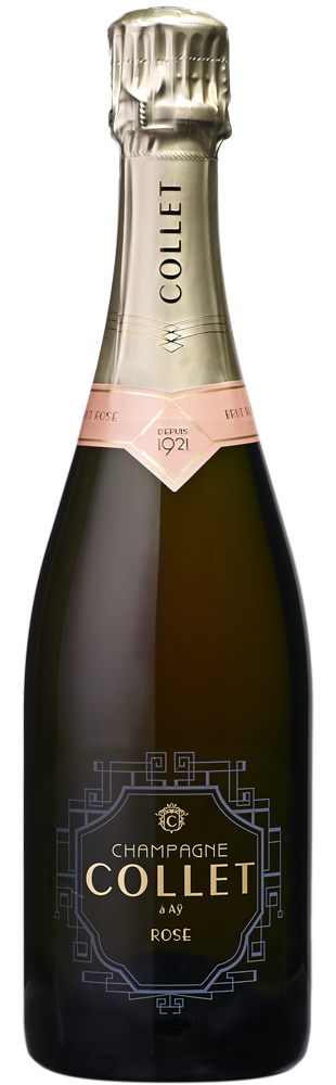 NV Champagne Collet Rose Brut - click image for full description
