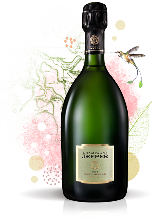 NV Champagne Jeeper Brut Grand Assemblage - click image for full description