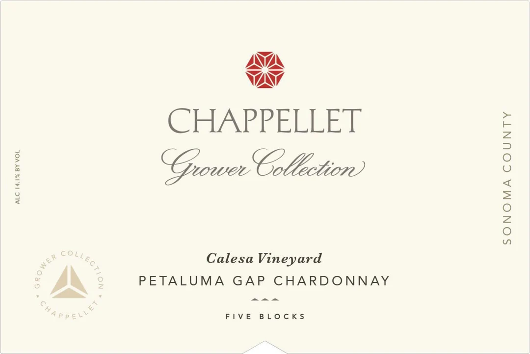 2018 Chappellet Calesa Vineyard Chardonnay Petaluma Gap image