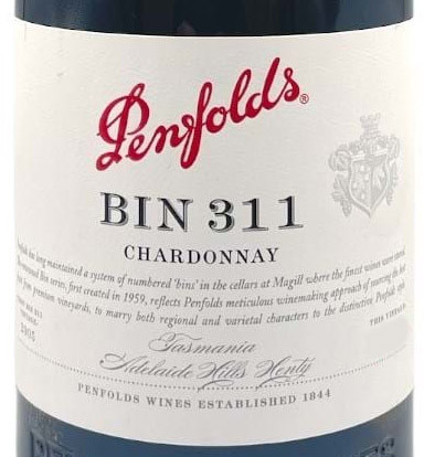 2020 Penfolds Chardonnay Bin 311 Adelaide Hills Tasmania Tumbarumba Australia image