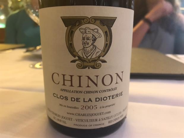2005 Domaine Charles Joguet Chinon Clos de la Dioterie - click image for full description
