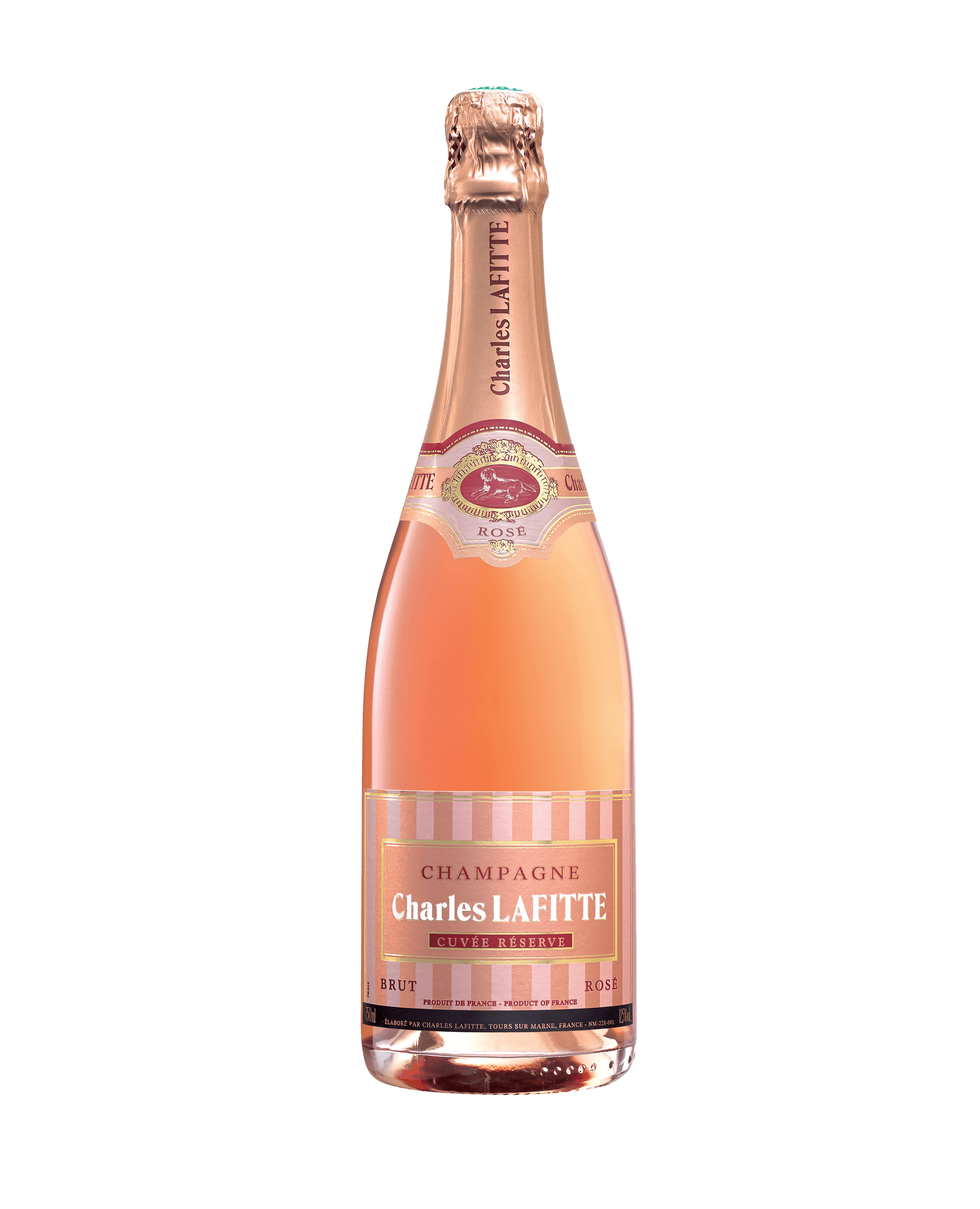 NV Charles Lafitte Cuvee Speciale Brut Rose Champagne, France - click image for full description