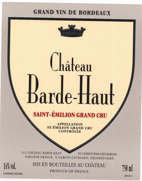 2005 Chateau Barde Haut Saint Emilion Magnum - click image for full description