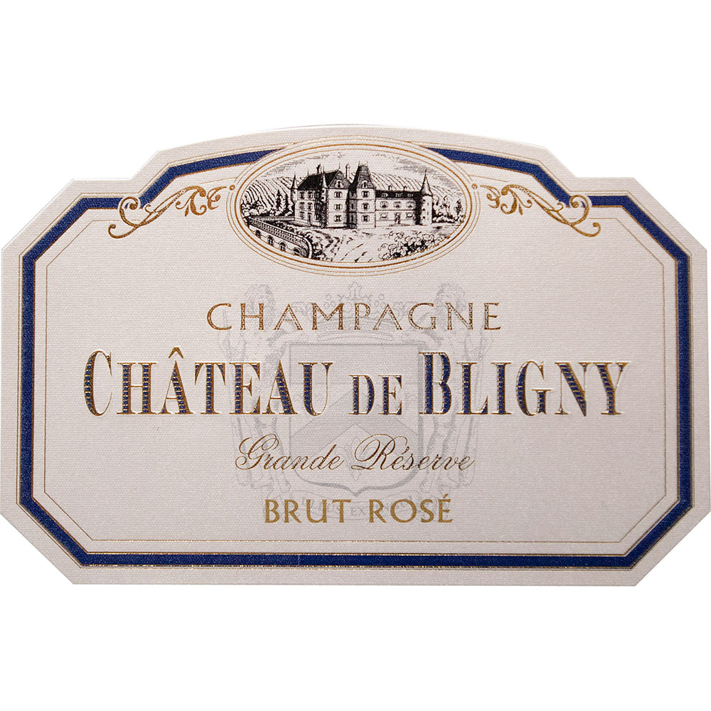 NV Chateau de Bligny Rose Grande Reserve Brut Champagne - click image for full description