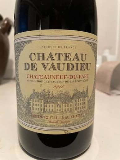 2010 Famille Brechet Chateau de Vaudieu Chateauneuf-du-Pape image