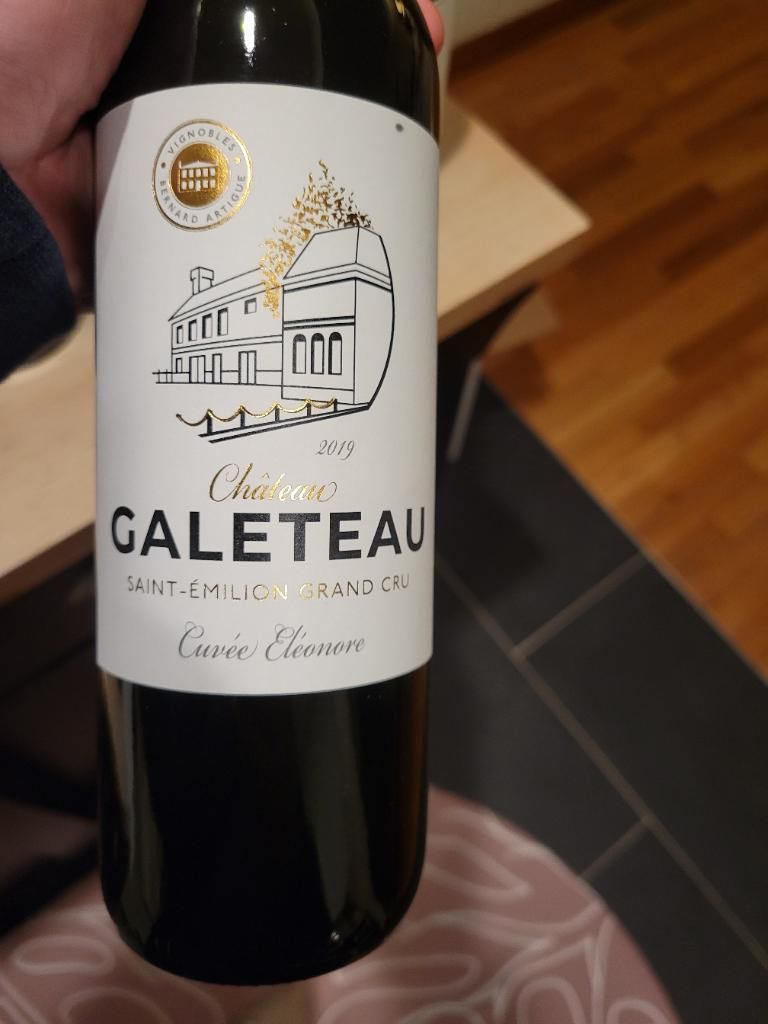 2019 Chateau Galeteau Cuvee Eleonore Saint-Emilion Grand Cru image