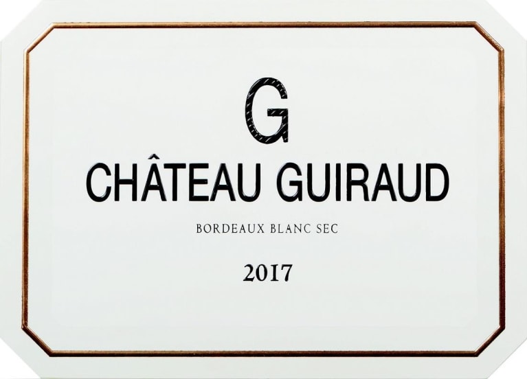 2017 G de Chateau Guiraud Bordeaux Blanc - click image for full description