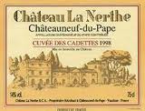 2005 Chateau La Nerthe Chateauneuf Du Pape Cuvee Des Cadets - click image for full description