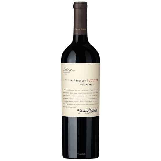 2019 Chateau Ste. Michelle Block 9 Merlot Wahluke Slope Columbia Valley image