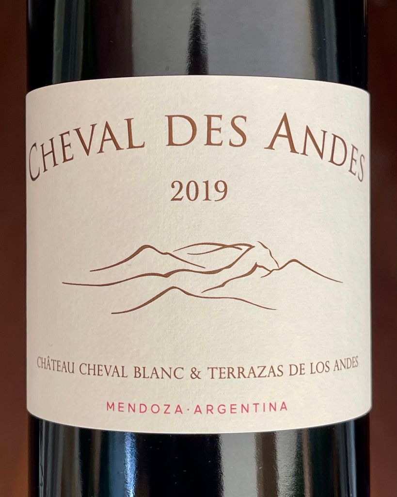 2019 Cheval Des Andes Mendoza - click image for full description