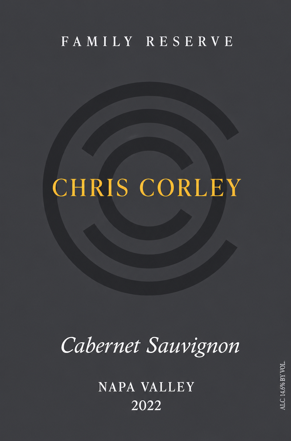 2022 Chris Corley Family Reserve Cabernet Sauvignon Napa Valley image