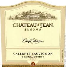 1995 Chateau St Jean 'Cinq Cepages' Cabernet Sauvignon, Sonoma County, USA - click image for full description