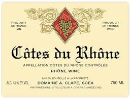 2022 Auguste Clape Cote Du Rhone, France image