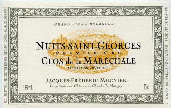 2019 Domaine Jacques Frederic Mugnier Clos de la Marechale Nuits Saint Georges 1er Cru - click image for full description