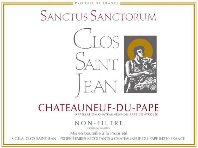 2019 Clos Saint Jean Chateauneuf du Pape Vieilles Vignes - click image for full description