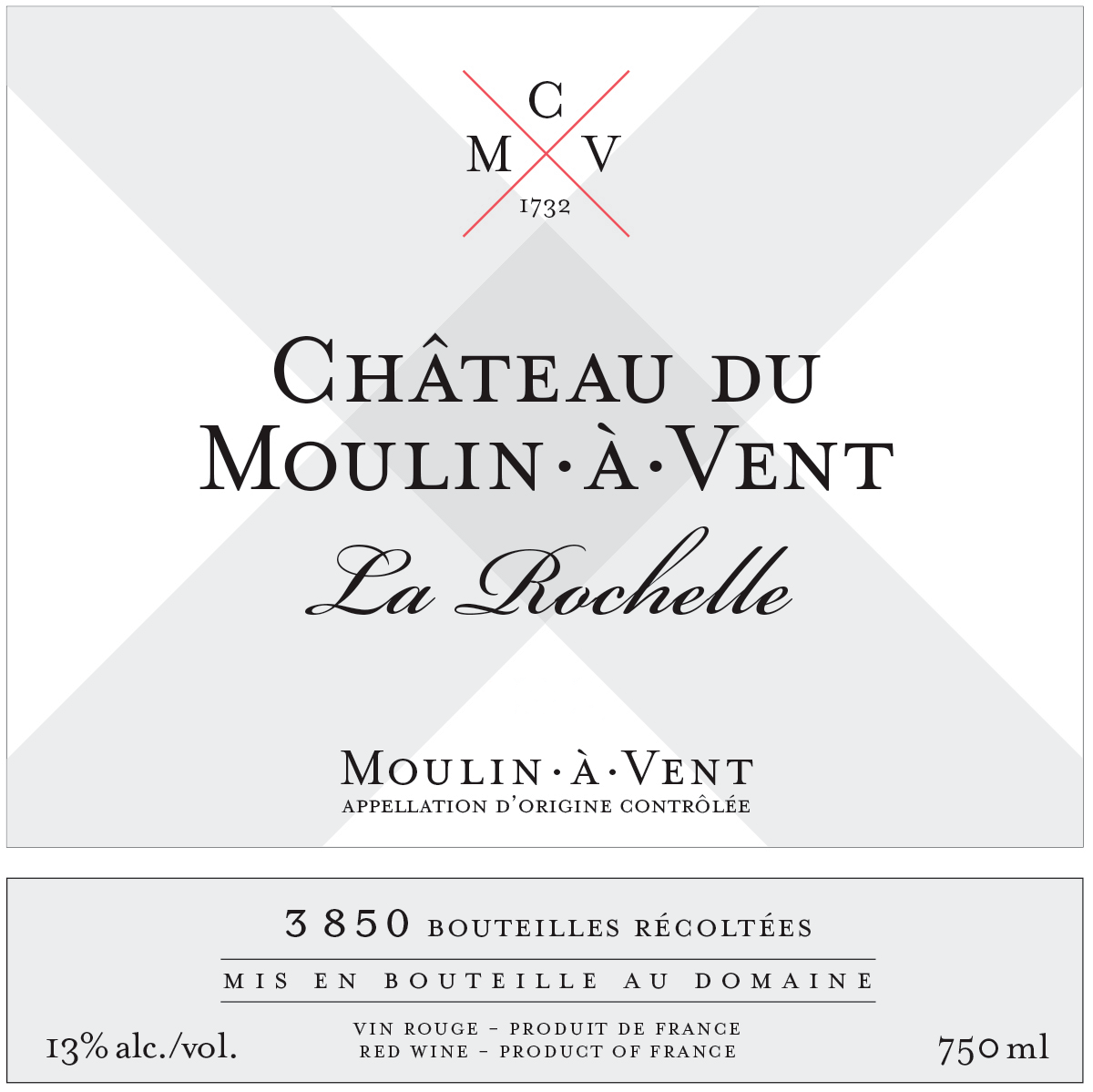 2021 Chateau du Moulin-a-Vent 'Moulin-a-Vent' La Rochelle image