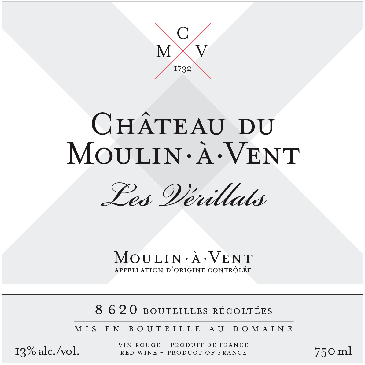 2021 Chateau du Moulin-a-Vent 'Moulin-a-Vent' Les Verillats image