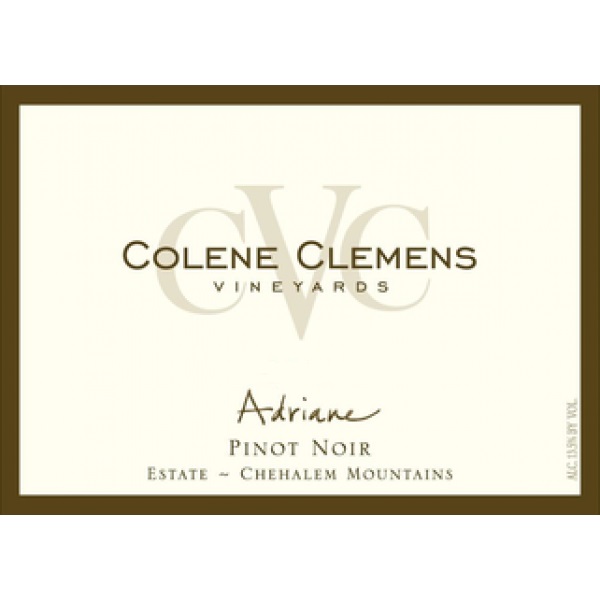2018 Colene Clemens Vineyards 'Adriane' Pinot Noir Chehalem Mountains, USA image