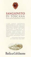 1990 Badia a Coltibuono Sangioveto Vino da Tavola Tuscany - click image for full description